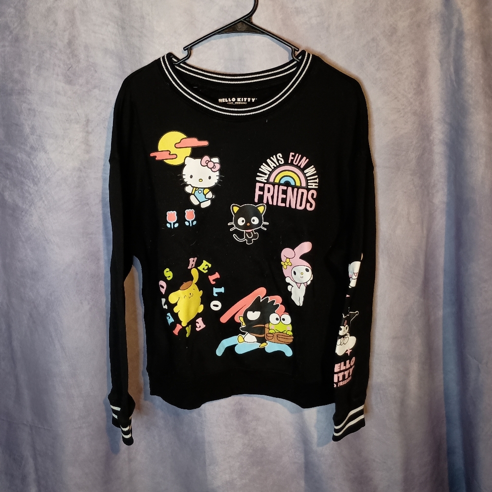 Hello Kitty & Friends Character Crewneck Sweatshirt